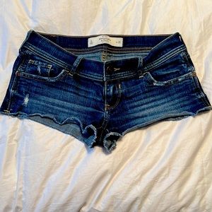 Abercrombie & Fitch jean shorts. Size 0